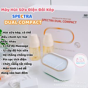 Máy hút sữa điện đôi kép SpeCtra DUAL COMPACT