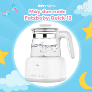 Bình đun nước pha sữa khử clo, giữ nhiệt Fatzbaby
