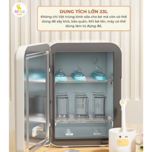 Máy tiệt trùng bình sữa Moaz BéBé