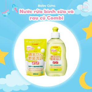 nước rửa bình sữa