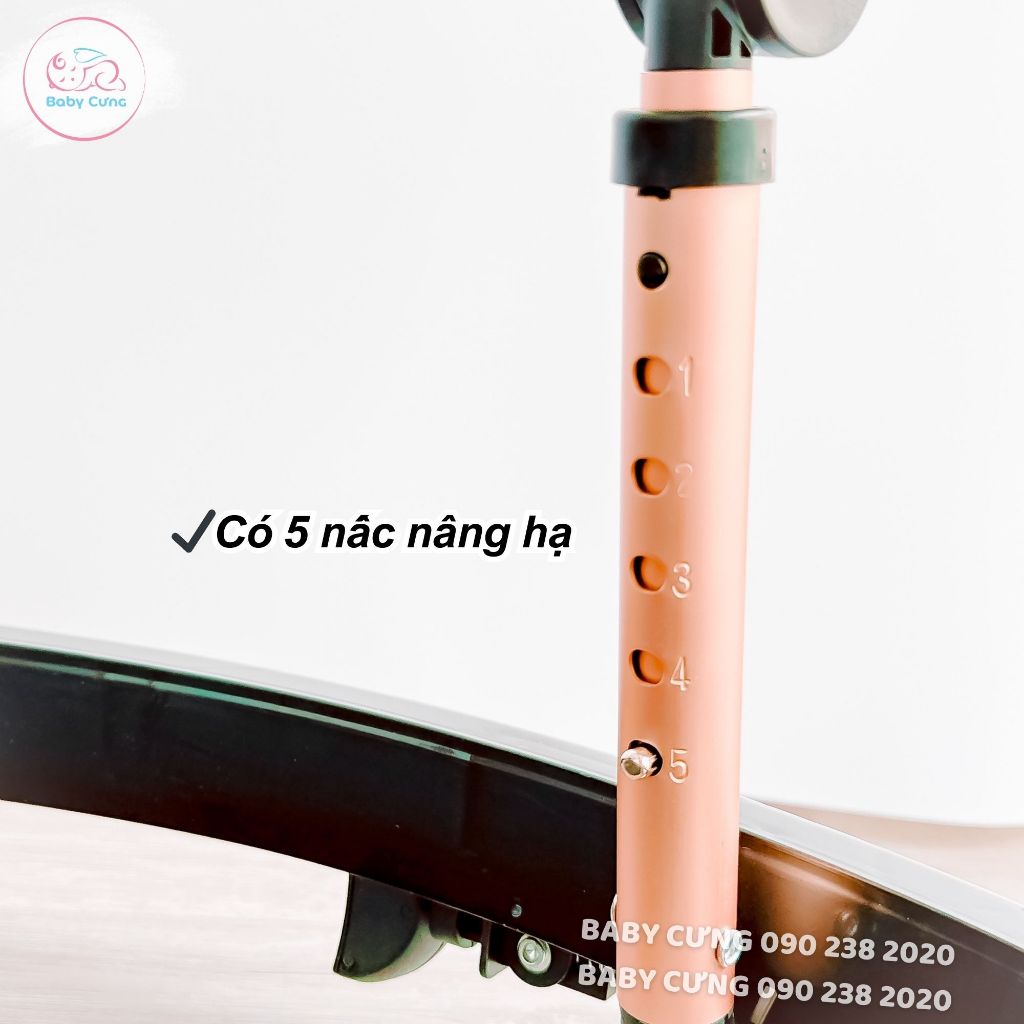 Xe tròn tập đi cho bé Sasa cao cấp chống trơn trượt