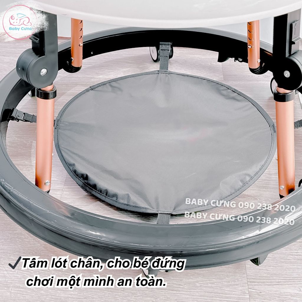 Xe tròn tập đi cho bé Sasa cao cấp chống trơn trượt