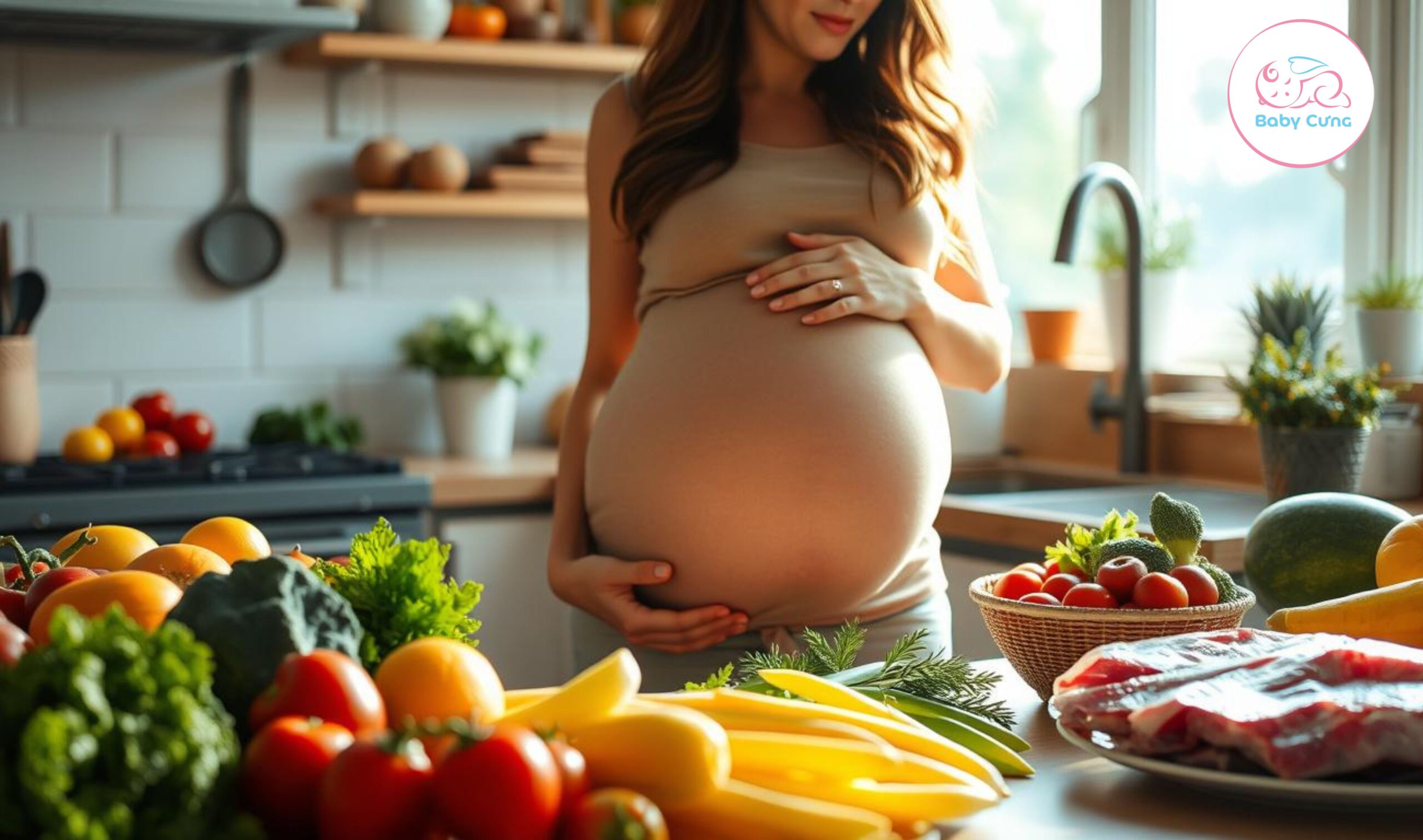 mẹ bầu kiêng ăn gì