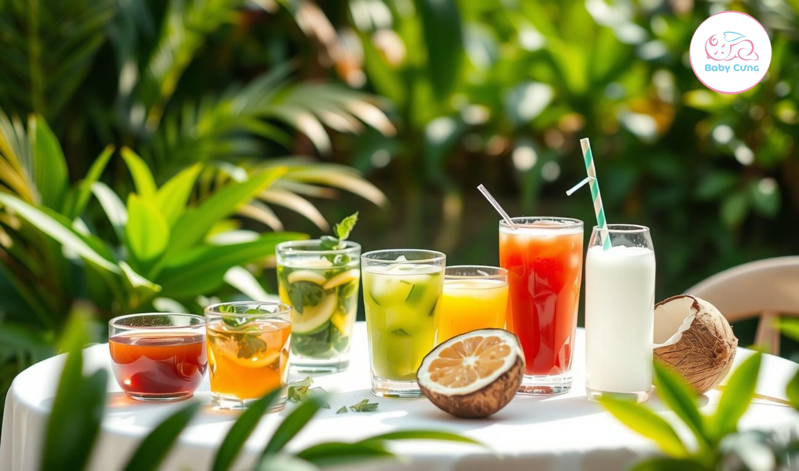 Đồ uống an toàn cho mẹ bầu