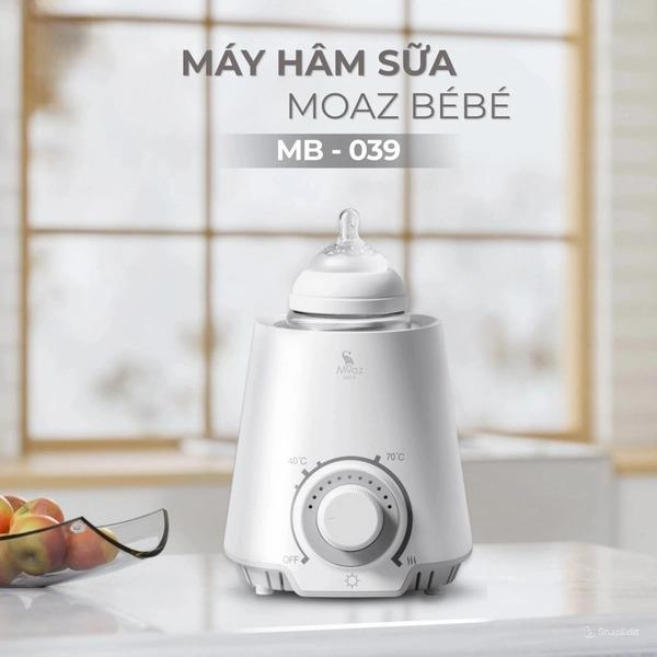 máy hâm sữa tiệt trùng moaz bebe