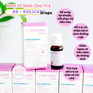 Men vi sinh AB - KOLICARE Drops 8ml